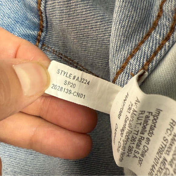 Madewell Tapered High Rise Jean Denim Paulsen Wash 30 AJ224 - Picture 6 of 10